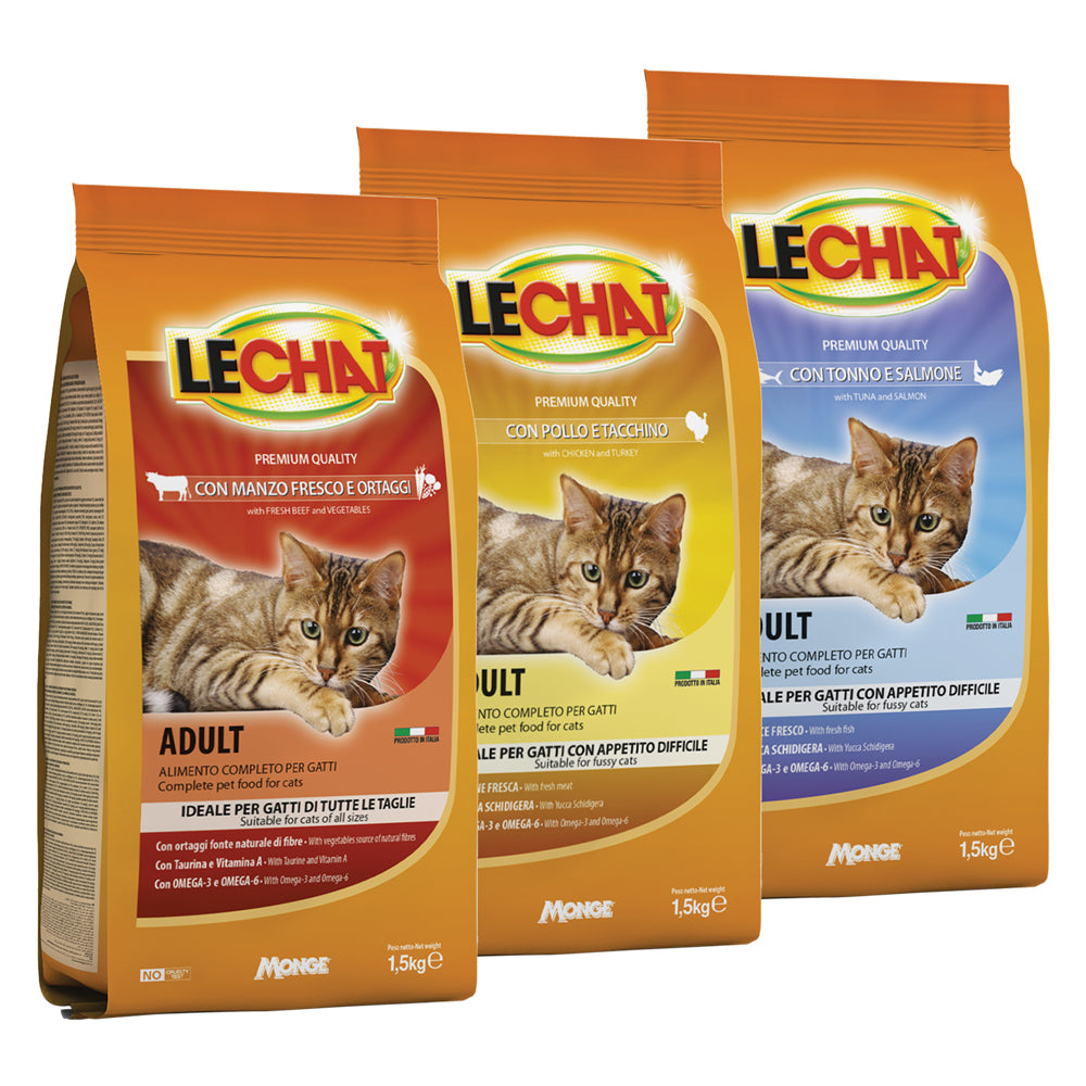 Croccantini Per Gatti 'Le Chat Monge | Alimento Professionale Per Cani E Gatti Resistente