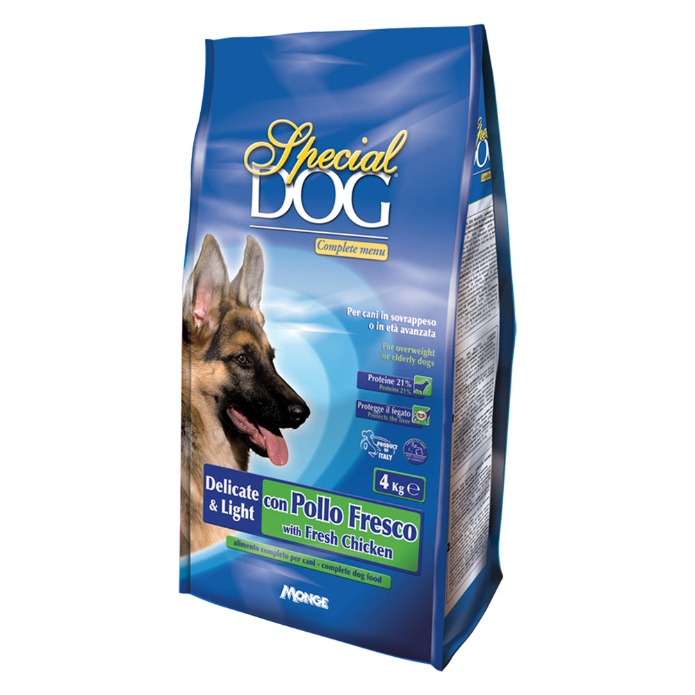 Crocchette Per Cani Anziani 'Special Dog' Delicate-Light C/Pollo | Per Uso Zootecnico Professionale