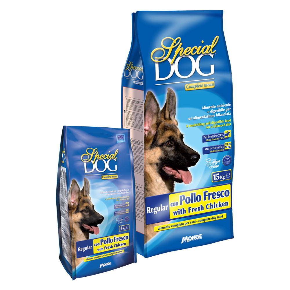 Crocchette Per Cani Adulti 'Special Dog' Regular C/Pollo Fresco | Per Uso Zootecnico Professionale