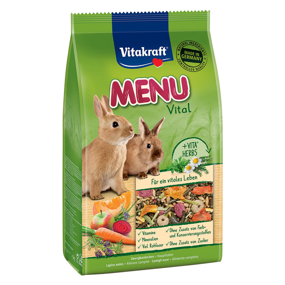 ALIMENTO PER CONIGLI 'MENU' kg. 1