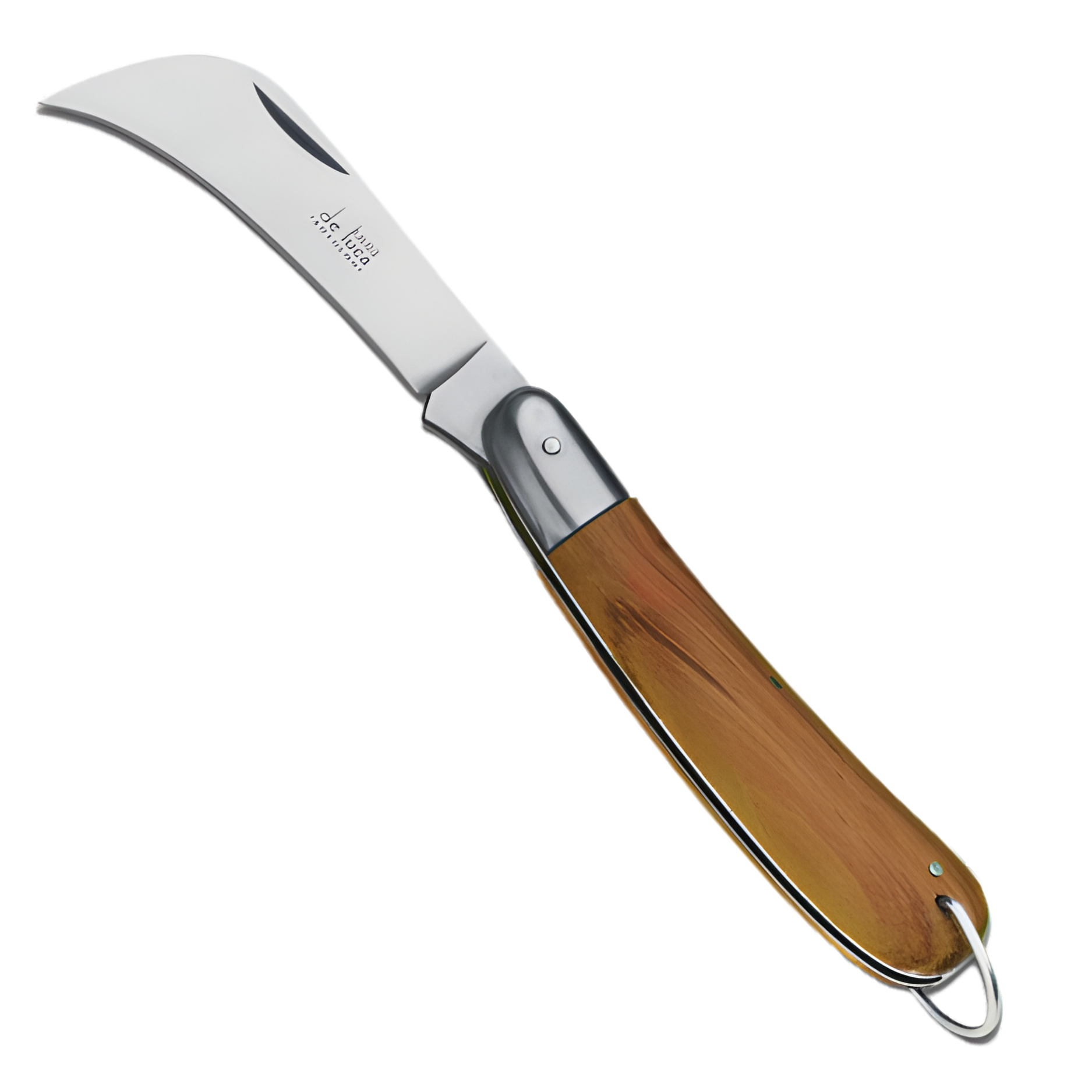 Coltello Roncoletta De Luca | Lama In Acciaio Inox | Manico Legno Ergonomico