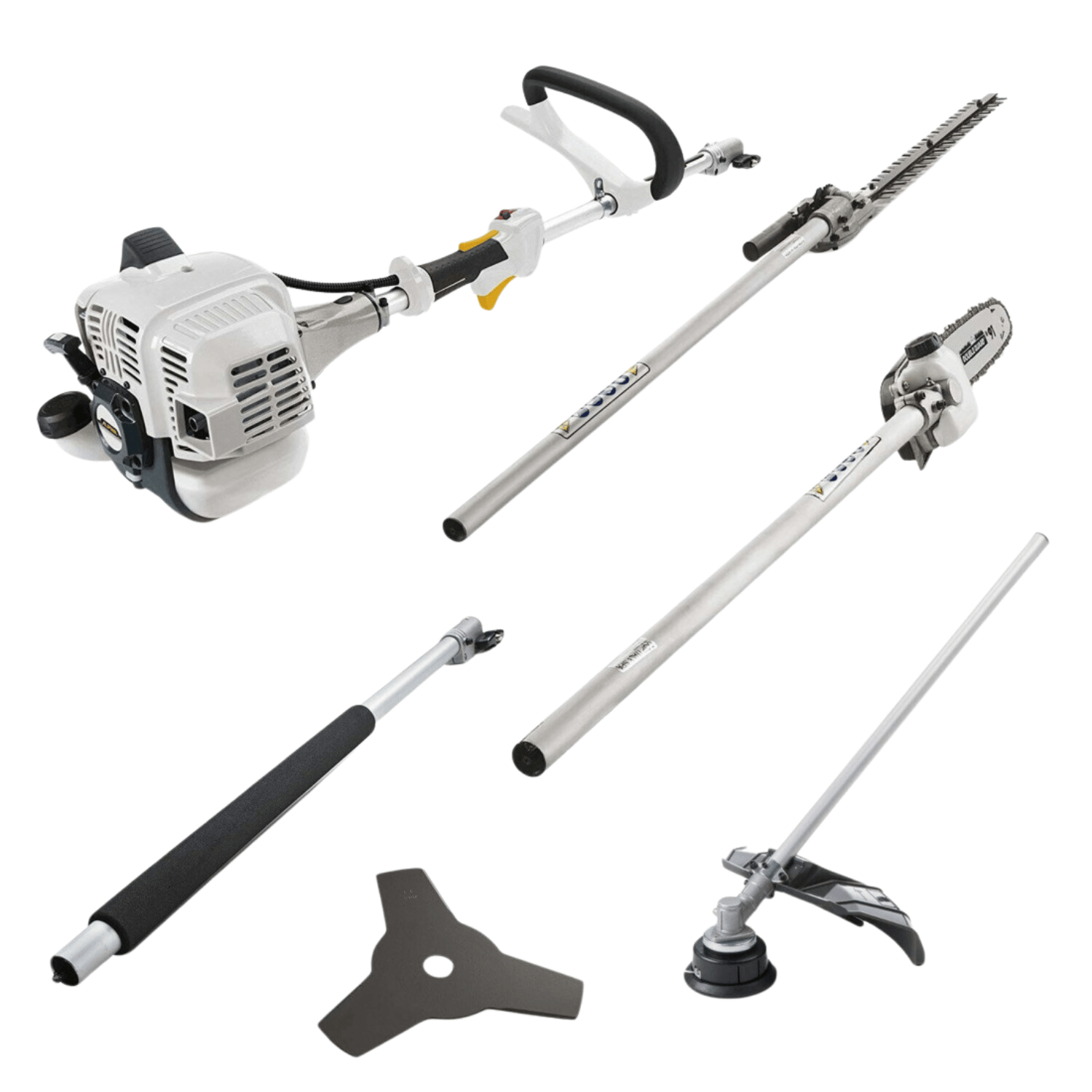 Decespugliatore Professionale Alpina AMT26 5 In 1 | Motore 25,4 CC | Taglio, Potatura | Multiuso Pro