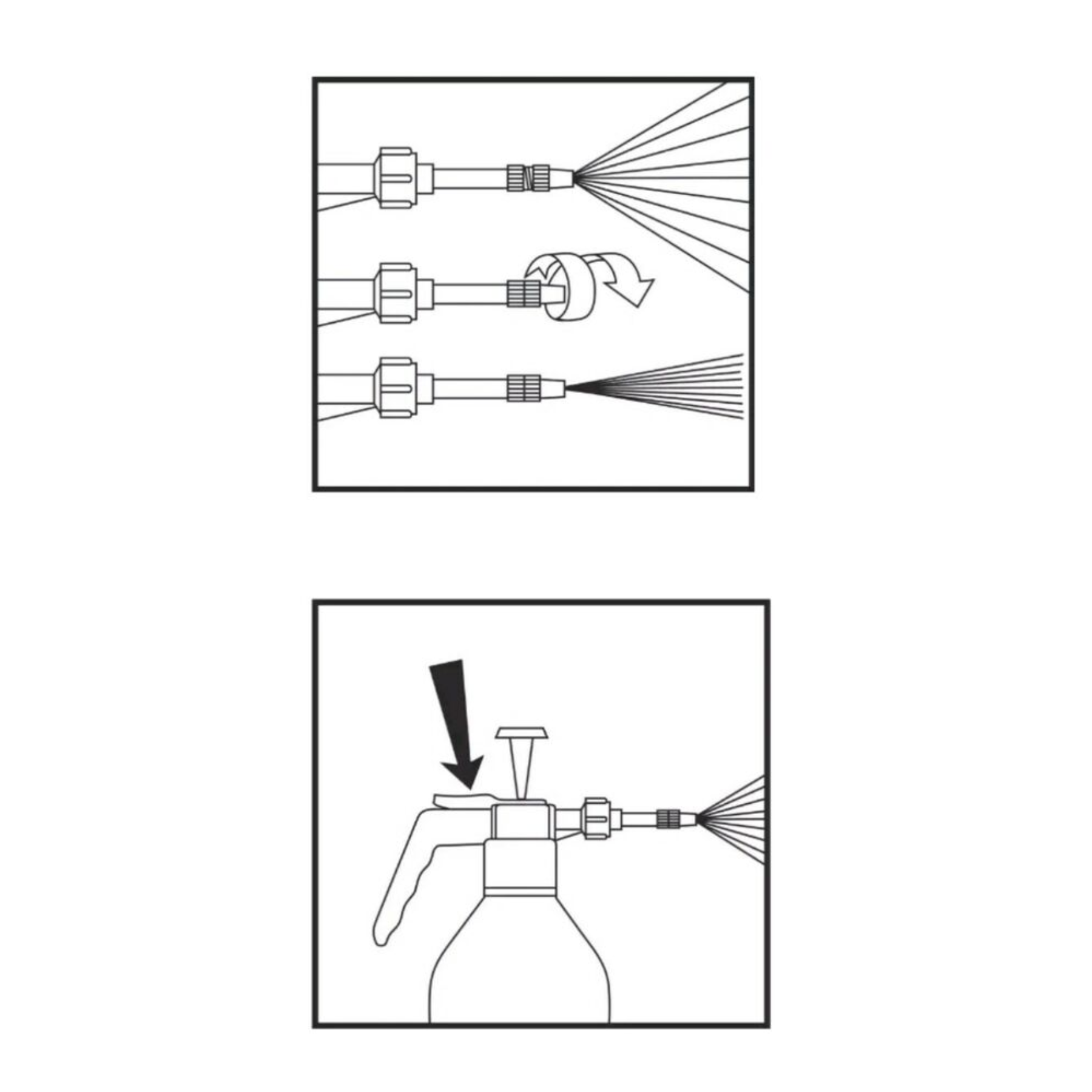 Pompa A Pressione Manuale Dal Degan 2 Litri | Serbatoio In PVC Anti-Corrosione | Guarnizioni In Viton
