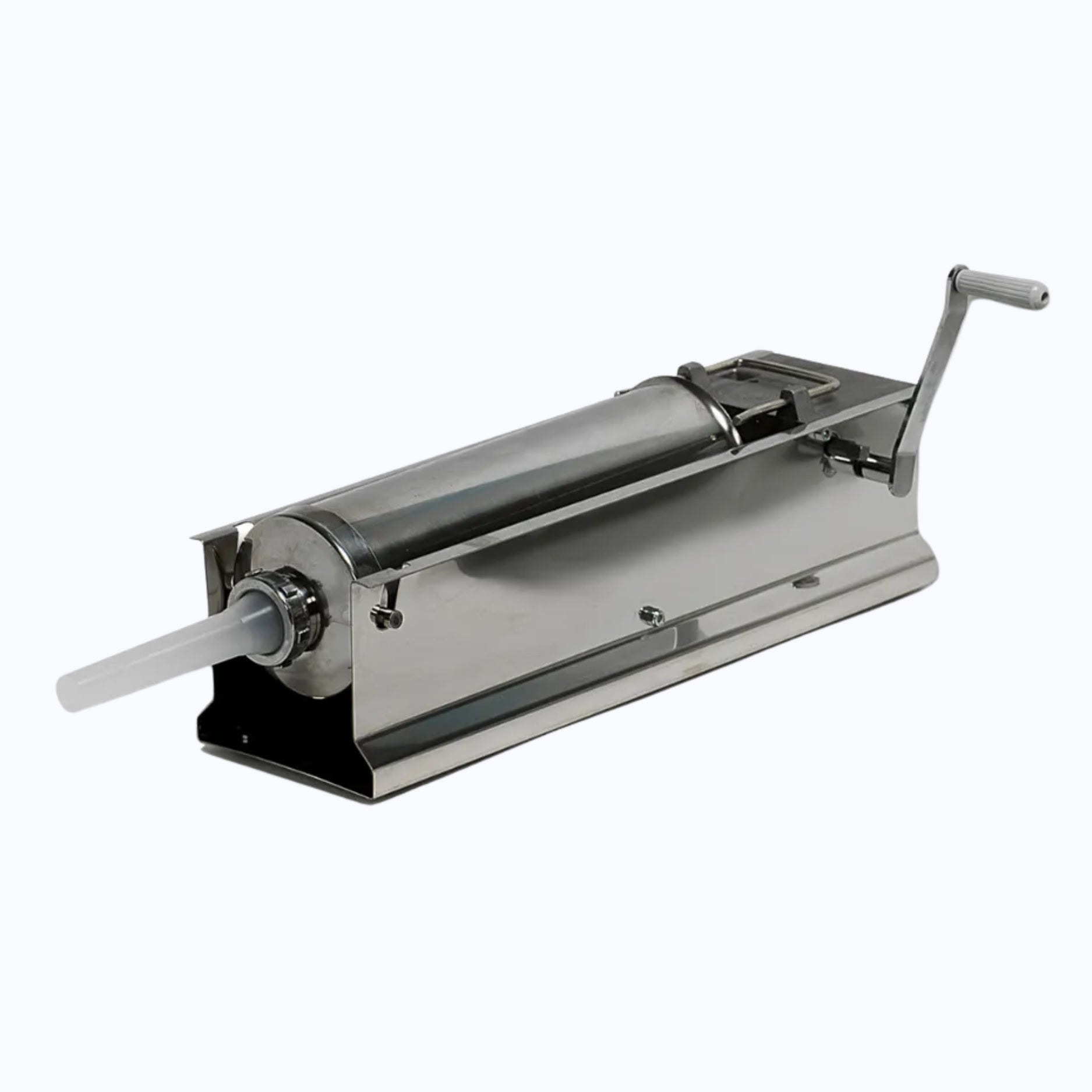INSACCATRICE MANUALE STRUTTURA PORTANTE IN ACCIAIO INOX DA 8KG CON 4 MISURE DI IMBUTI