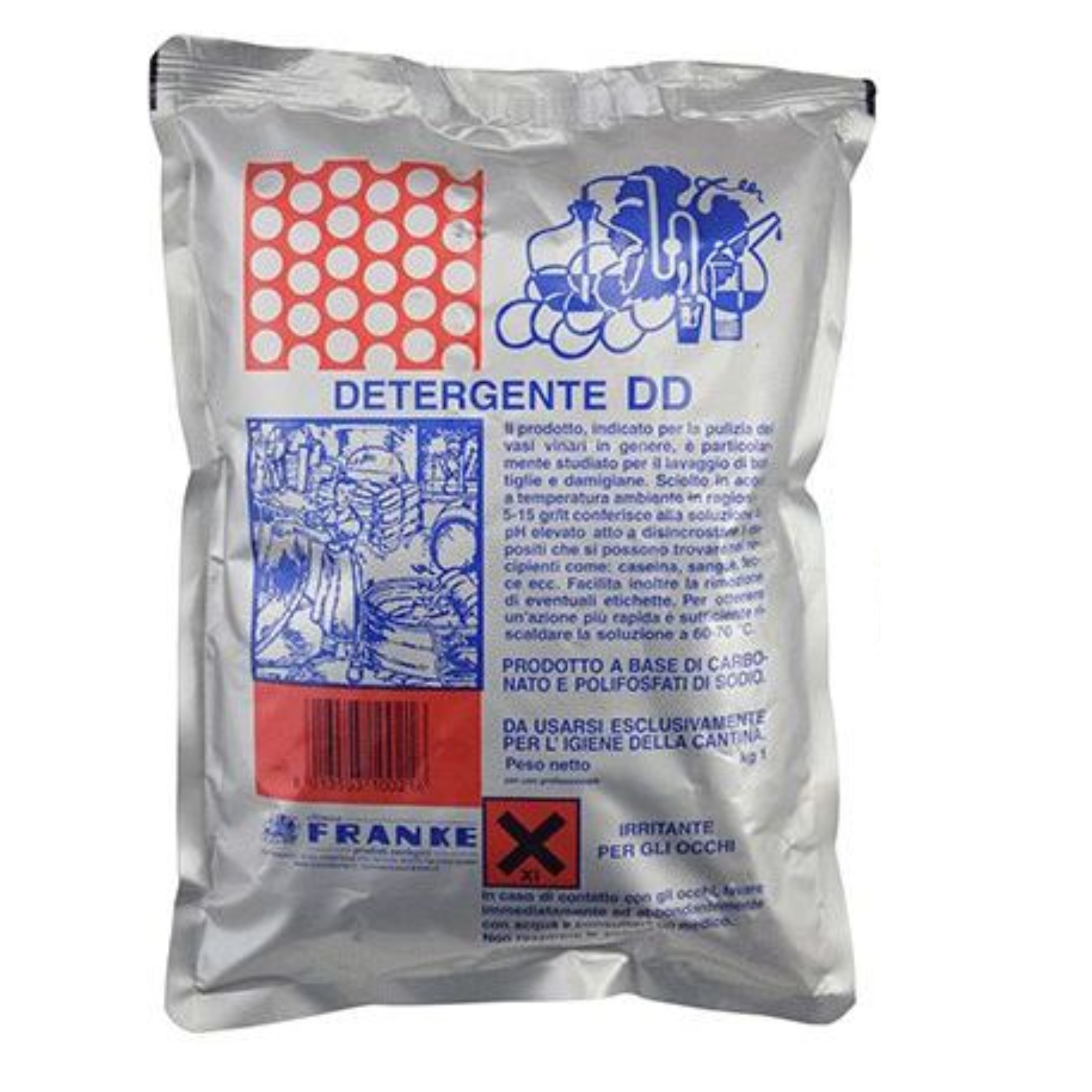 Detergente Professionale Franke DD Per Pulizia Botti E Bottiglie | Potere Risanante E Deodorante