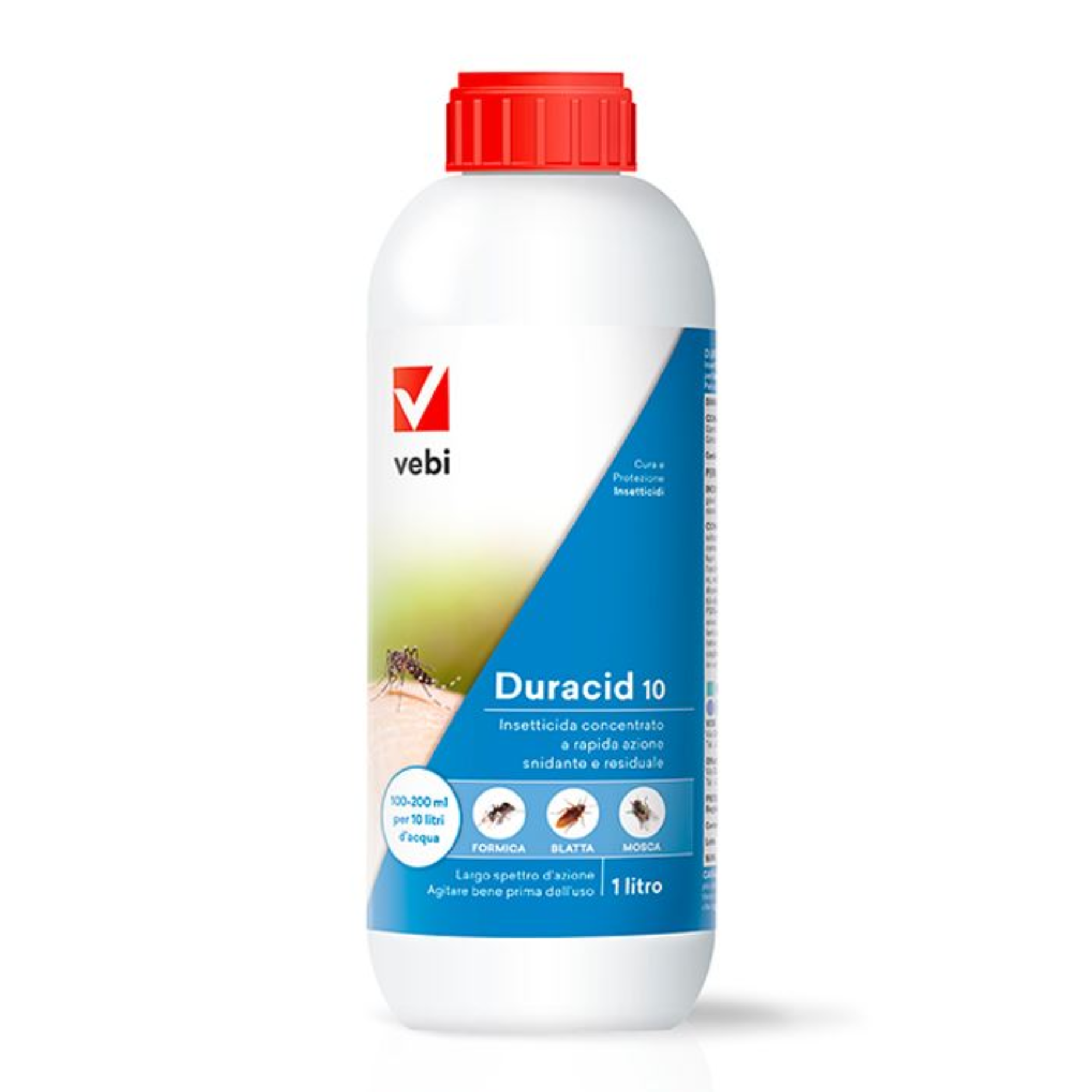 Duracid 10 Vebi 1L insetticida concentrato a rapida azione
