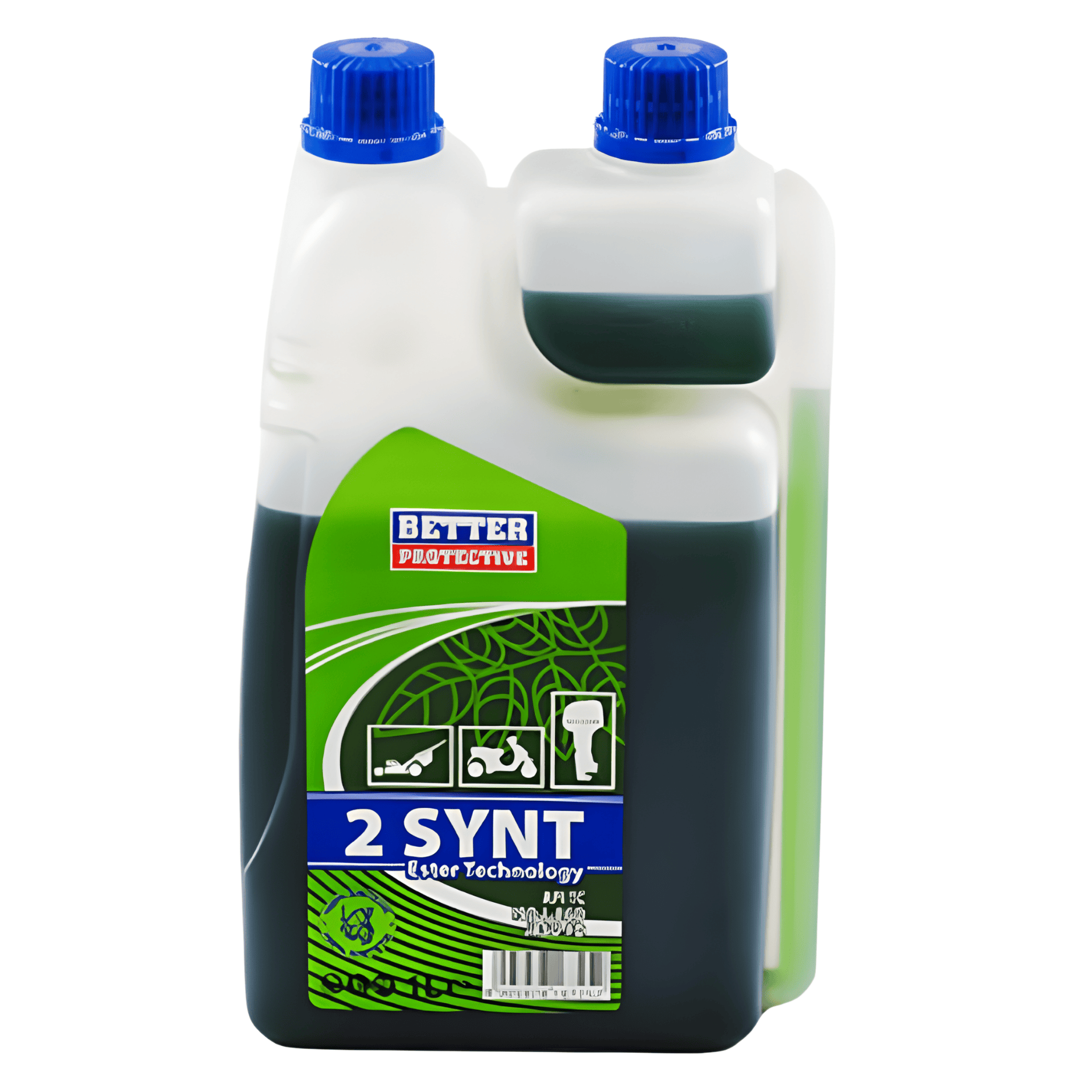 Olio Sintetico Premium Per Miscela 2 Tempi Better | Lubrificante Motori 2T Ad Alte Prestazioni | Riduce Fumo E Incrostazioni | 100 Ml - 1 Lt