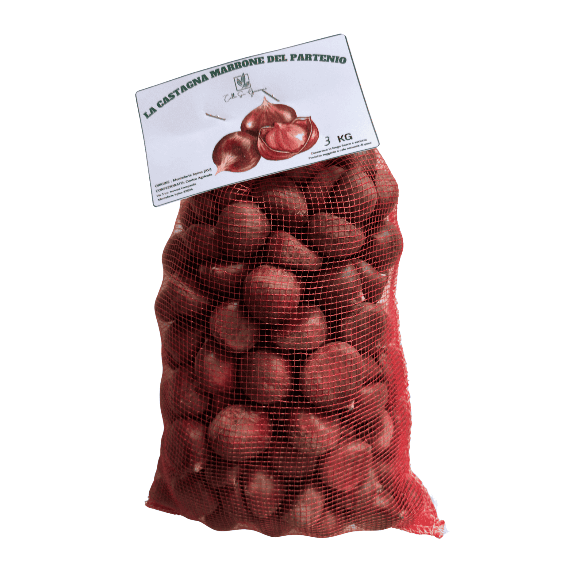 Castagna Marrone Del Partenio Colle San Giovanni | Origine Monteforte Irpino | Qualità Superiore