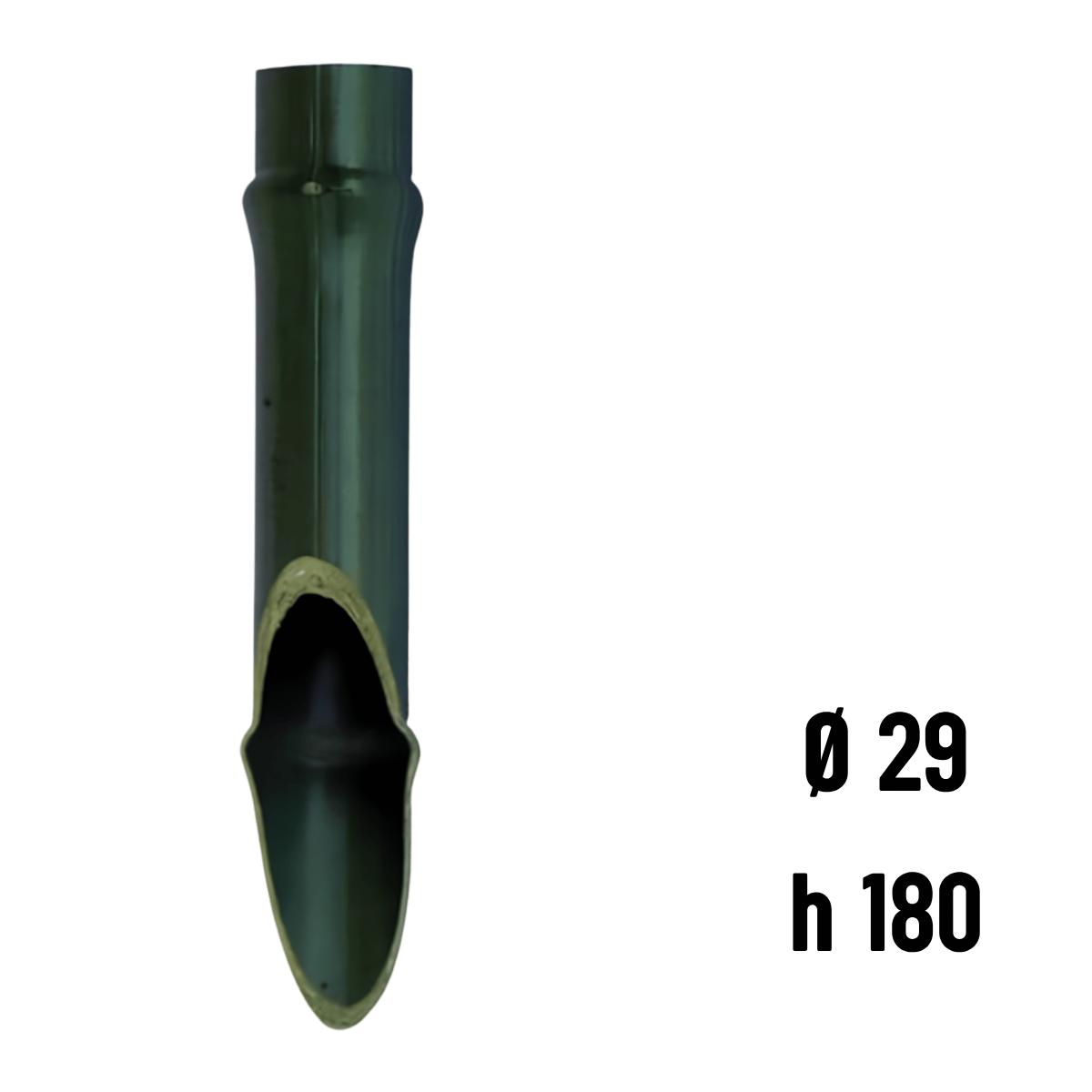 Tutore Canne Bambù Plasticato Brixo Per Piante | Sostegno Professionale Per Orti Giardini Vivai E Serre