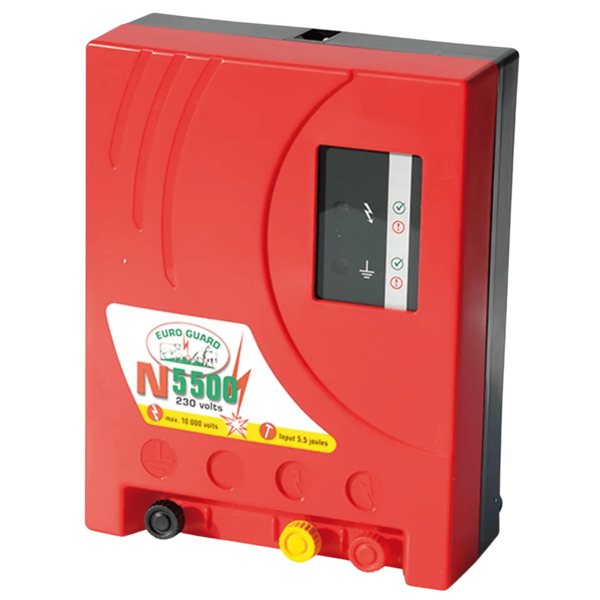 Elettrificatore Lif Euroguard N5500 A Corrente | 3,60 Joule 10000V | Per Recinti Fino A 90 Km