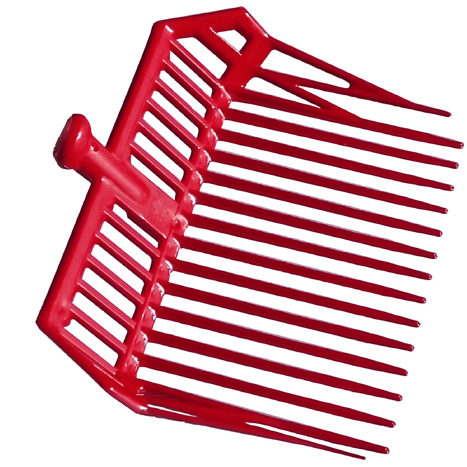 Forca Rastrello Professionale Per Cavalli In ABS Rigido | 16 Denti Leggeri E Resistenti | Dimensioni 31x42 Cm