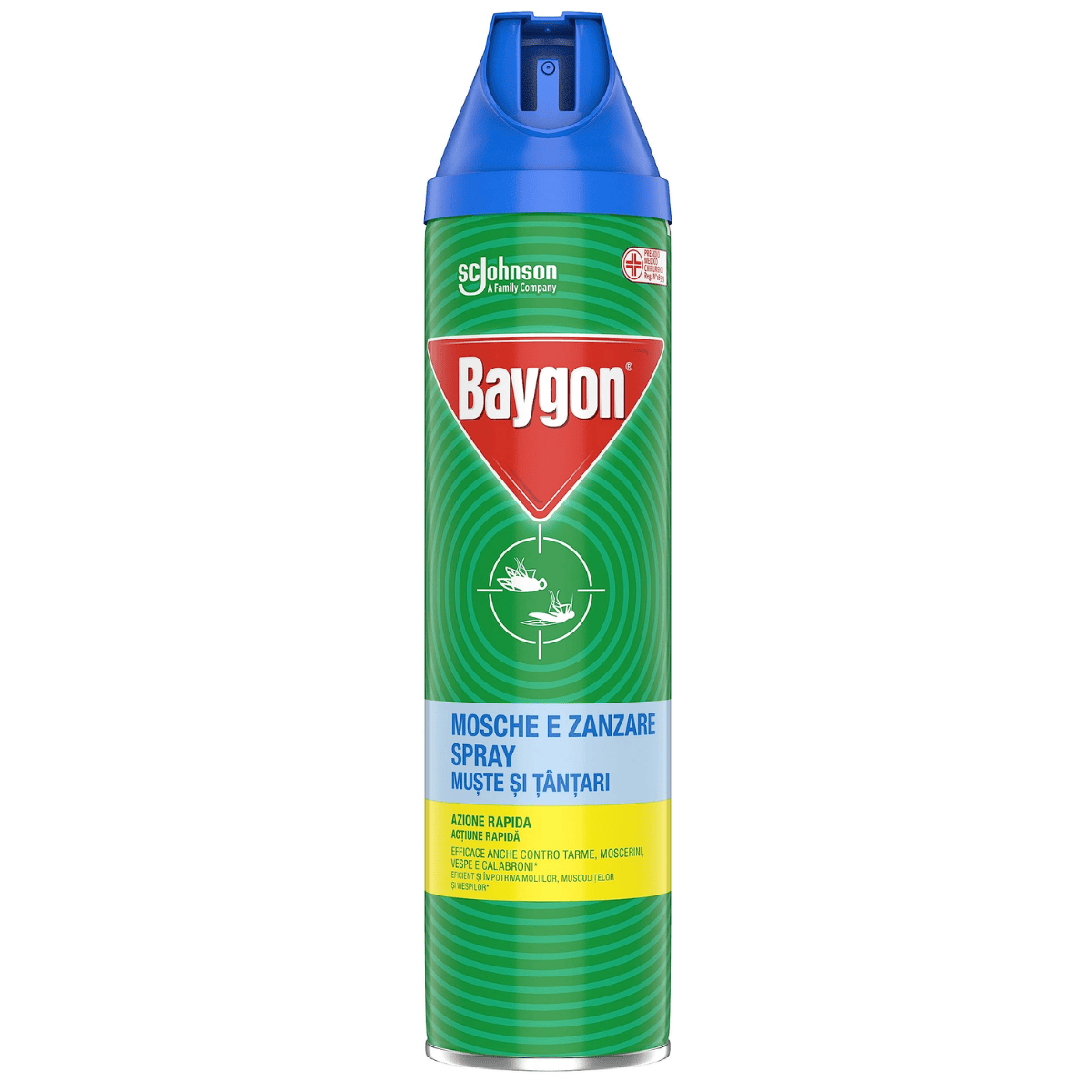 INSETTICIDA SPRAY MOSCHE E ZANZARE BAYGON