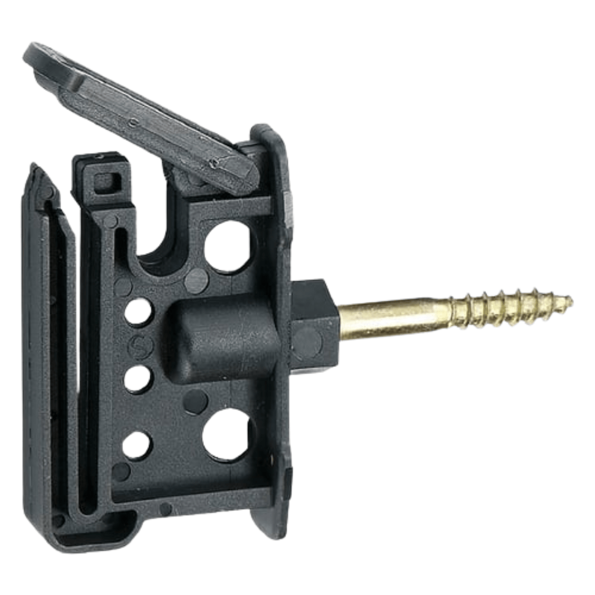 Isolatore Per Recinti Lif Maxi Tape Con Vite E Clip | Per Fettuccia 40 Mm E Filo Ø6 Mm | Cof 25 Pezzi