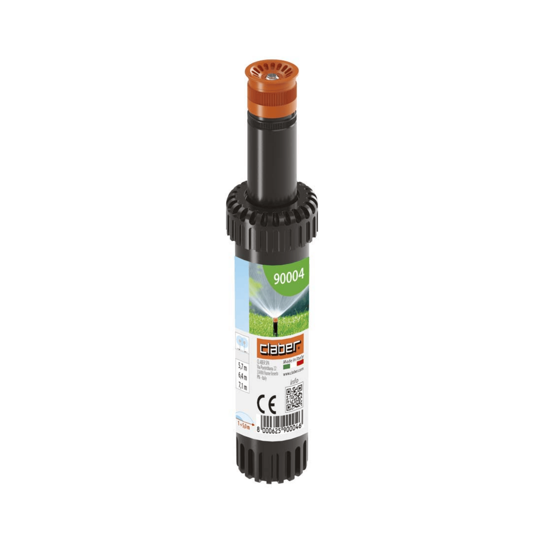 Irrigatori Claber Pop-Up Fissi | Modelli 90041 90053 90095 | Copertura Ampia Con Testina Brevettata 90041