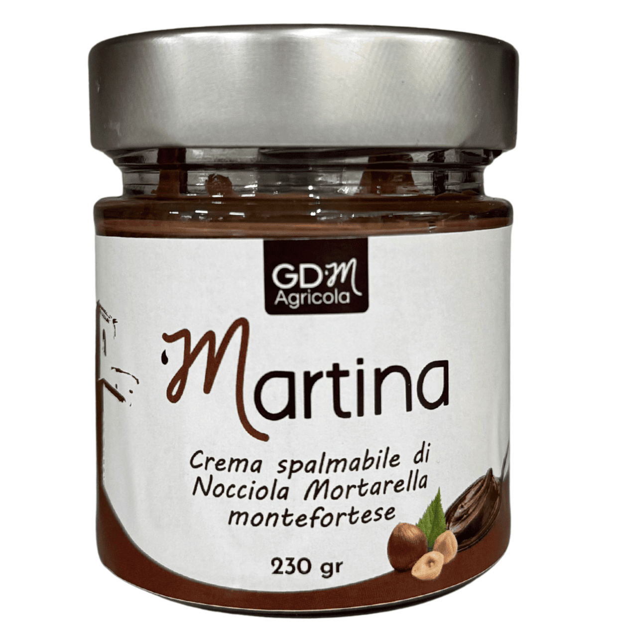 Crema Spalmabile Nocciola Mortarella 230g | Artigianale Irpina Premium Da Filiera Controllata