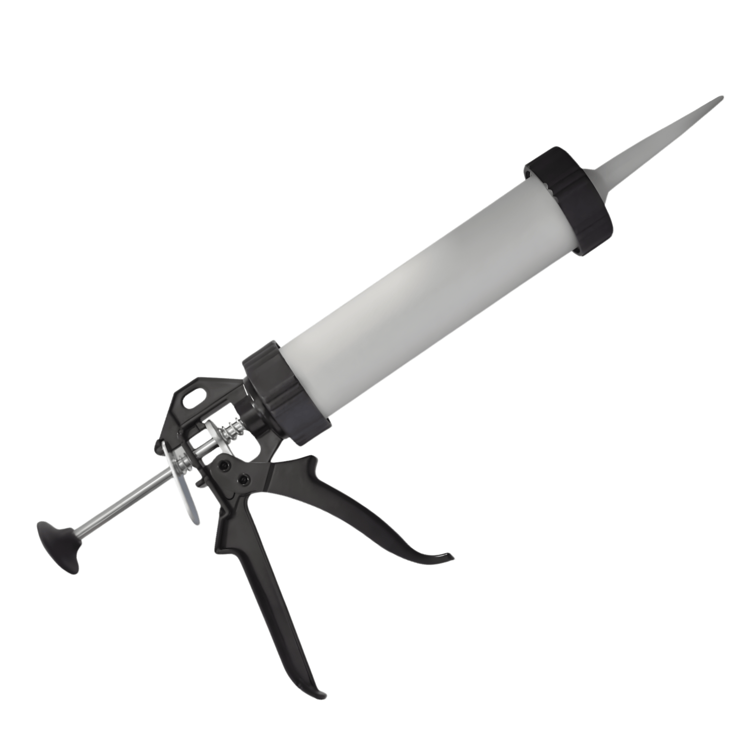 Pistola Per Sigillanti E Grasso Uniko | Corpo In Alluminio Con Cappuccio | Avanzamento A Frizione