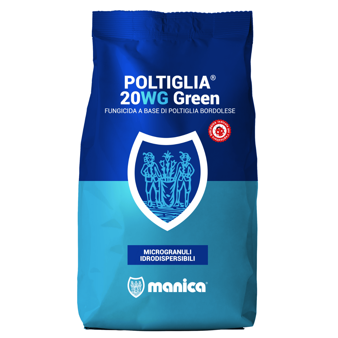 POLTIGLIA MANICA 20 WG GREEN 10 KG FUNGICIDA RAMEICO SOLFATO DI RAME