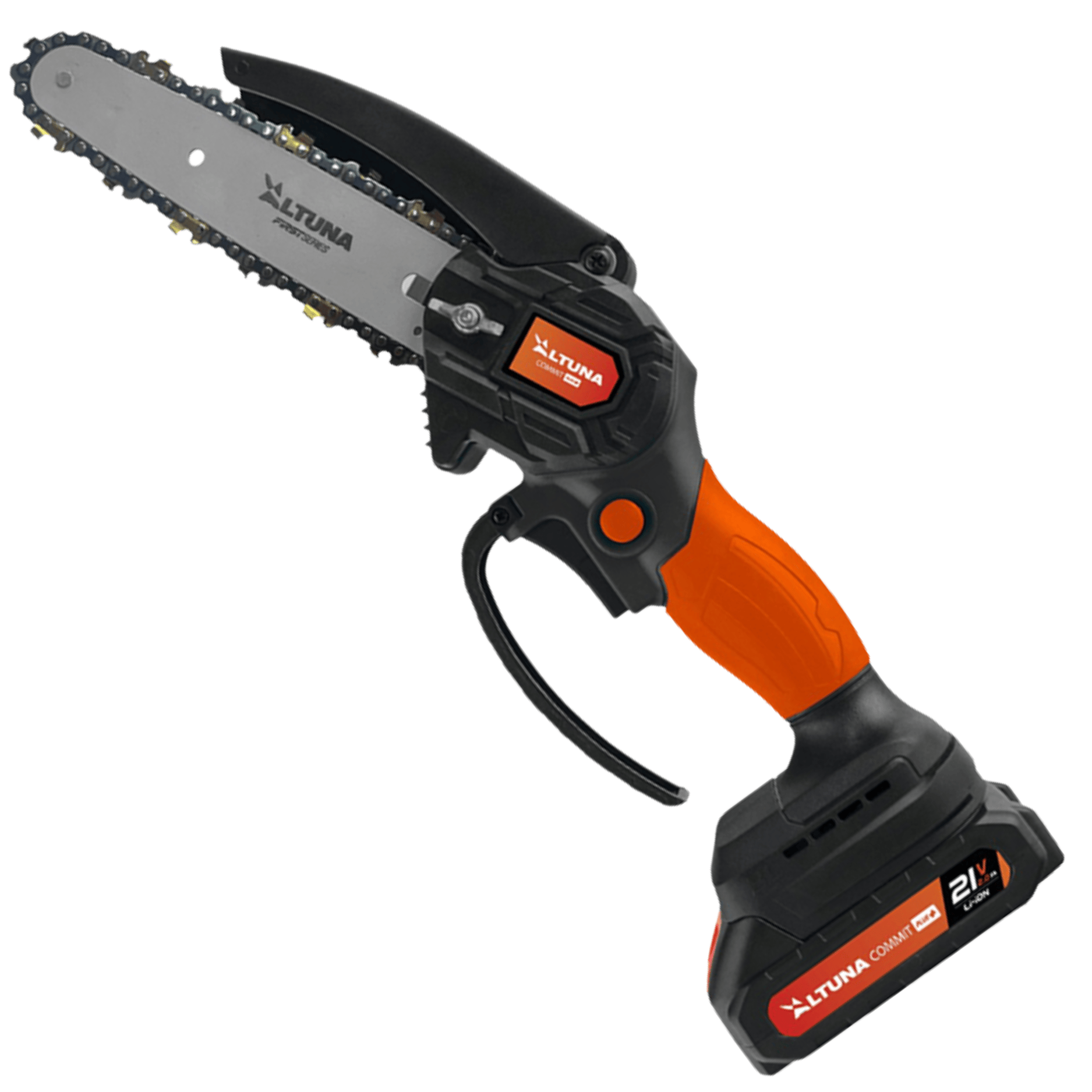 Potatore A Batteria Altuna AF150 | Catena In Titanio Ultra-Resistente | Taglio Fino A 150 Mm Di Diametro
