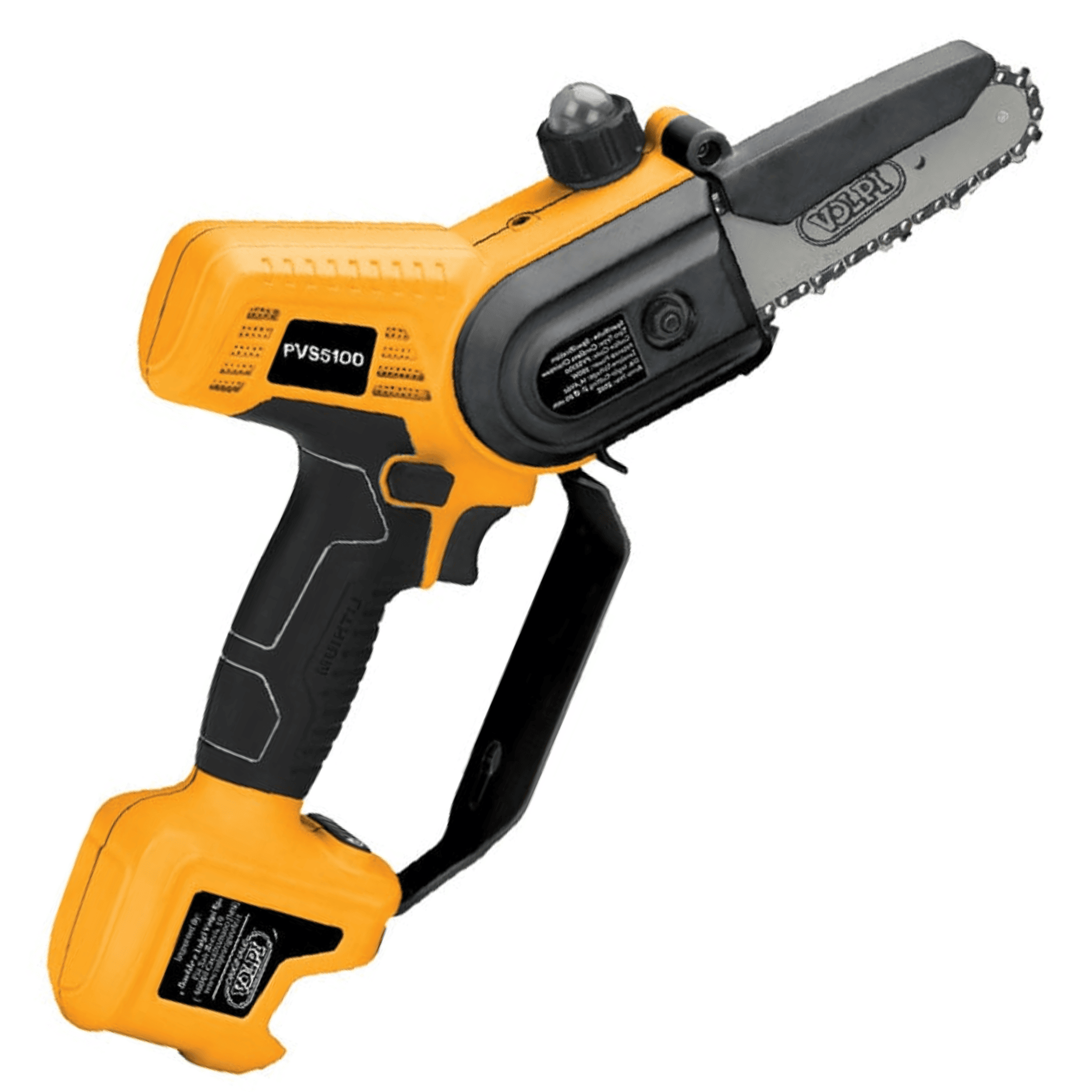 Potatore A Batteria Volpi PVS 5100NB | Taglio Ø80 Mm | Motore Brushless 350 W