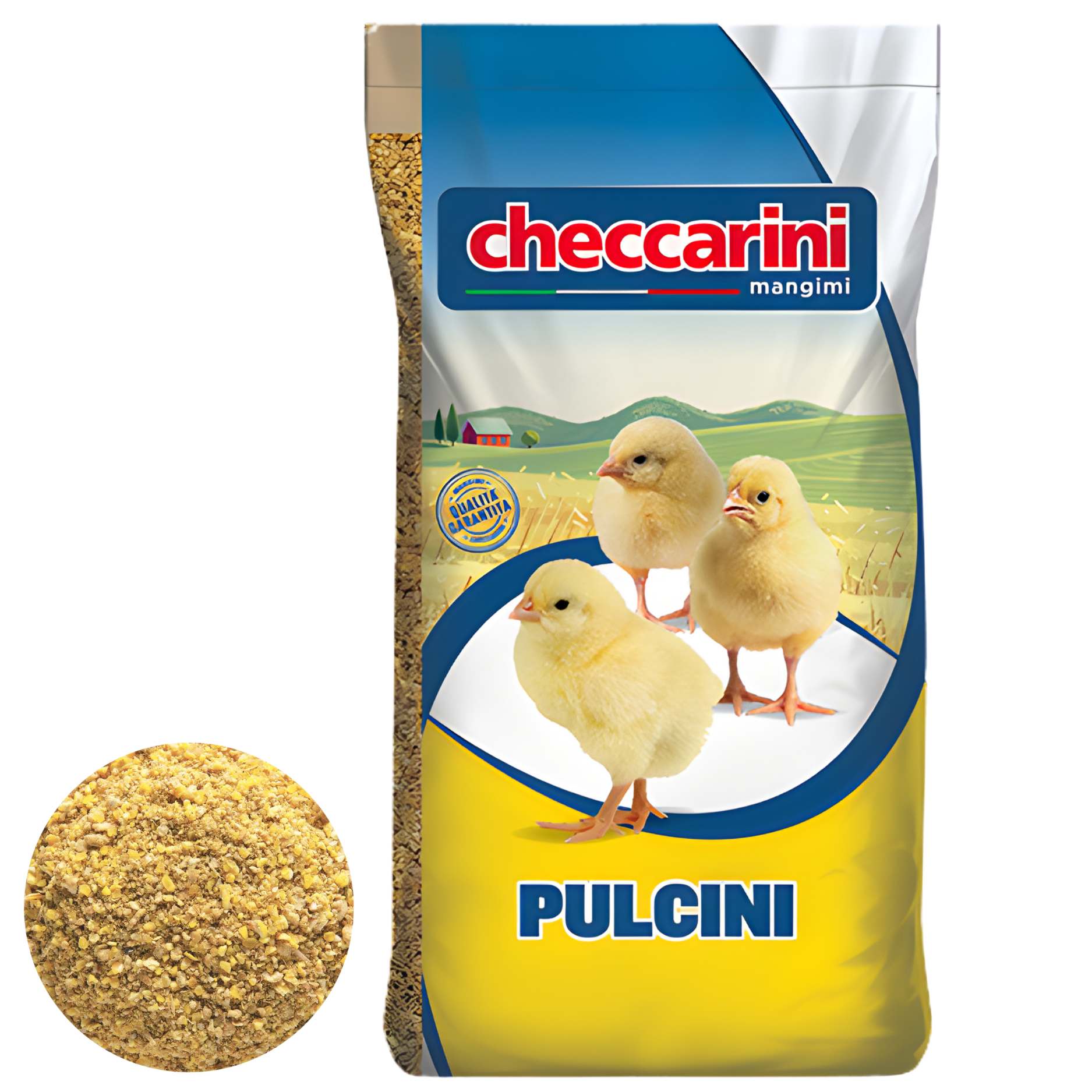Mangime Completo C300S Superpollo Checcarini | Con Coccidiostatico Naturale | Pulcini 1° Periodo