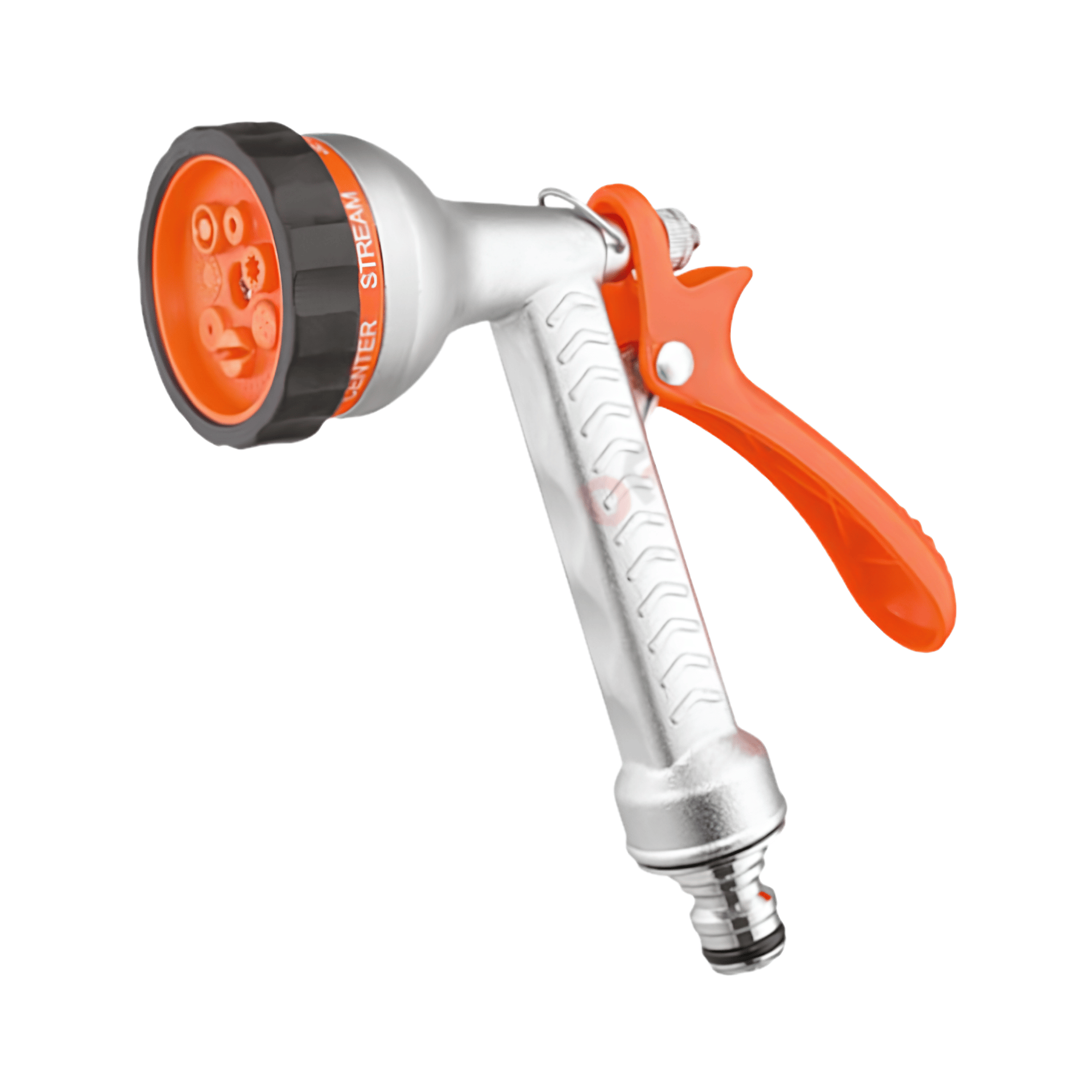 Pistola Da Giardino 7 Getti Basic Metal Multifunzione | Con Attacco Quick-Click Ergonomico