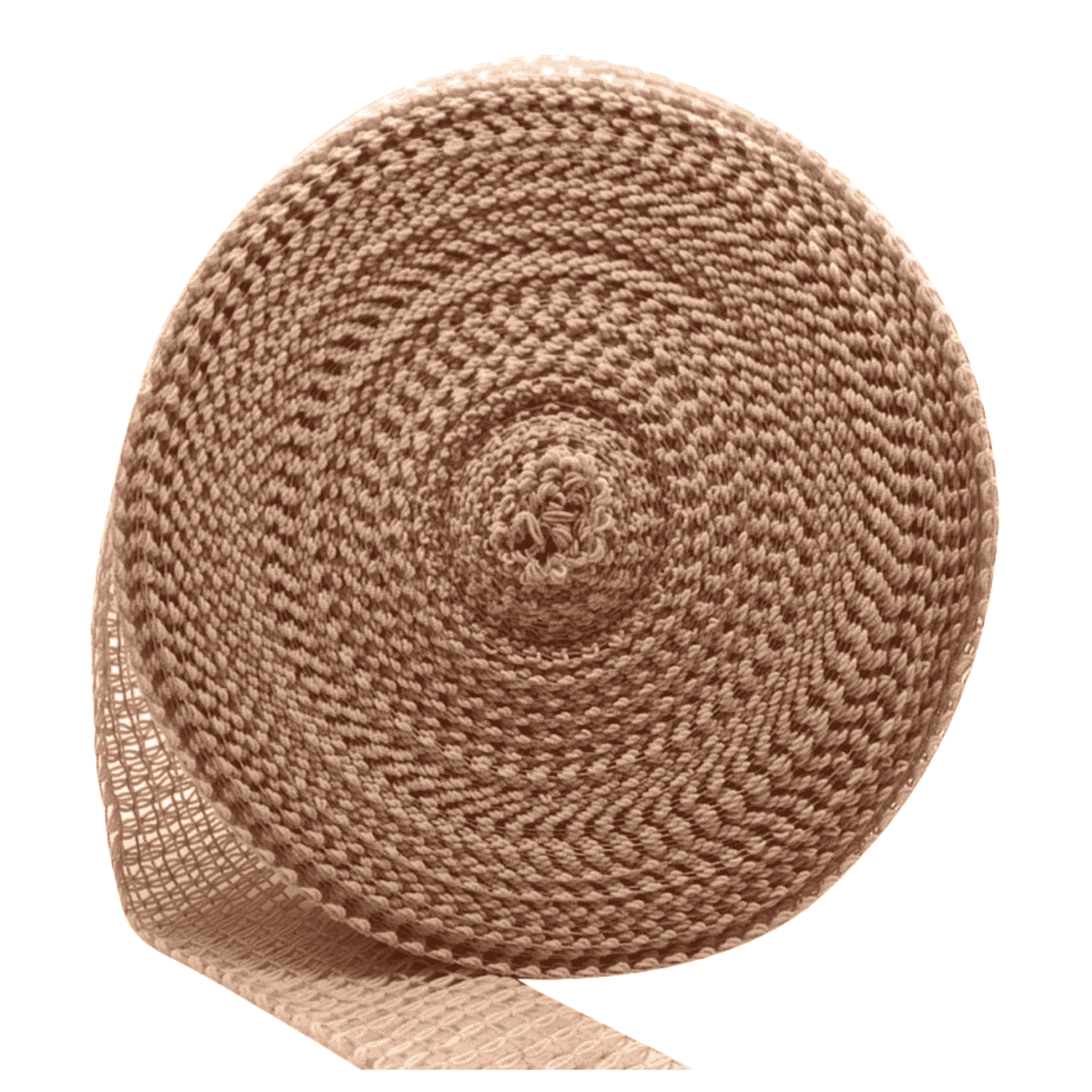 Rete Per Salumi Tessuta A Doppia Trama Elastica | In Cotone E Lattice Naturale | Rotolo 1-5 Metri Uso Alimentare