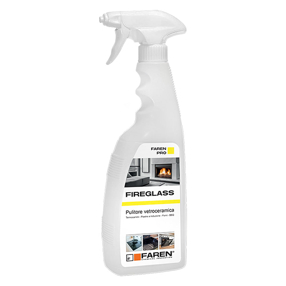 Pulitore per Vetri Fumisteria 'Fireglass' ml 750 Faren | FAREN