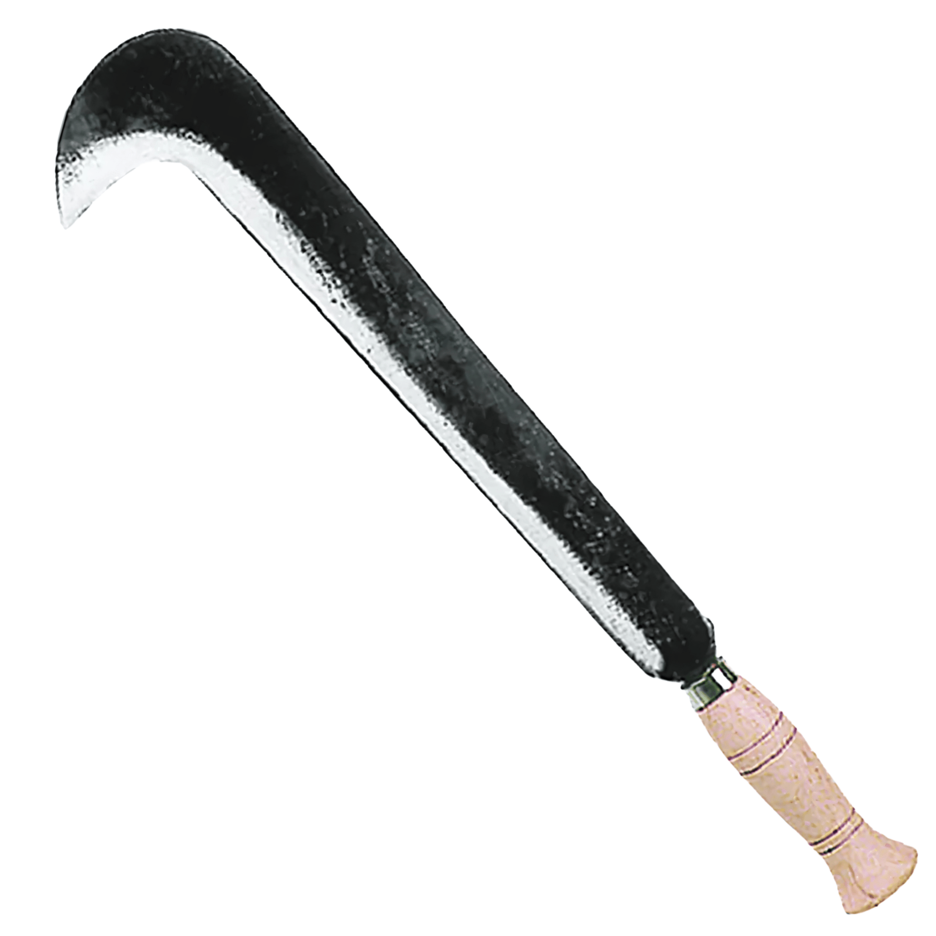Roncola Professionale Per Orto LIF | Becco Corto | Manico In Legno | Made In Italy | Cm 40