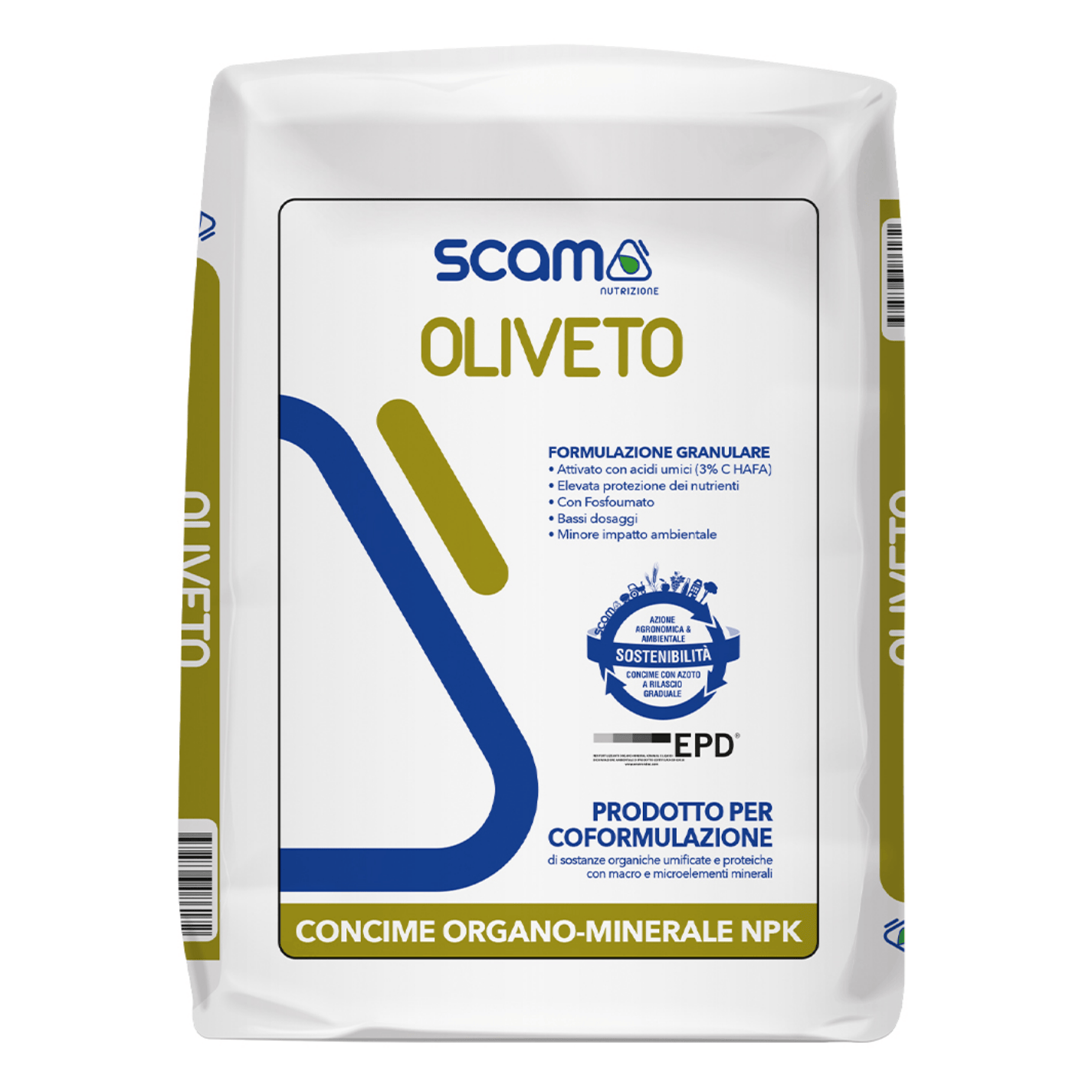 SCAM OLIVETO 25KG CONCIME ORGANO MINERALE