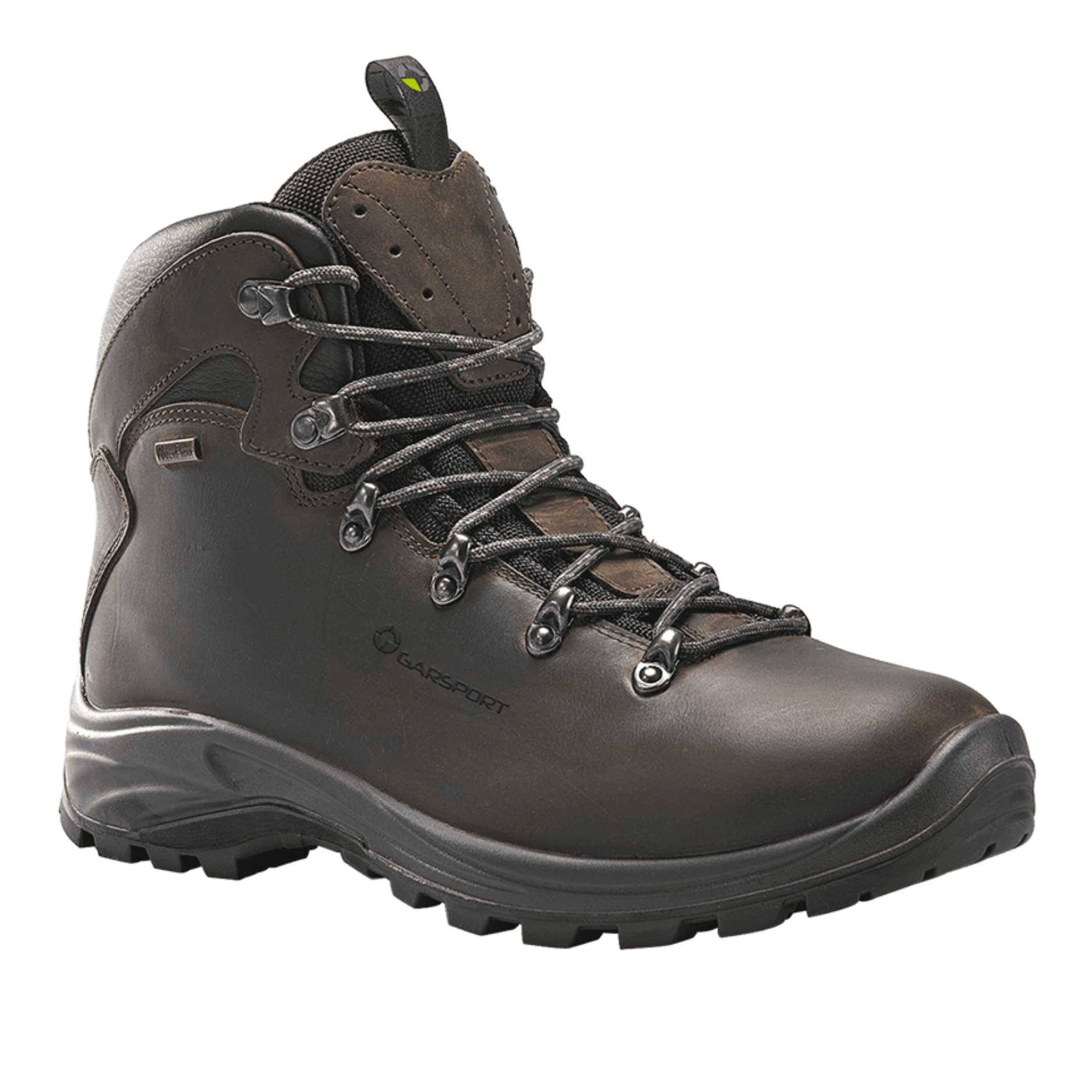 Scarpe Trekking Alte Garsport Stelvio Tex | Tomaia In Pelle Dakar | Suola Vibram Antiscivolo