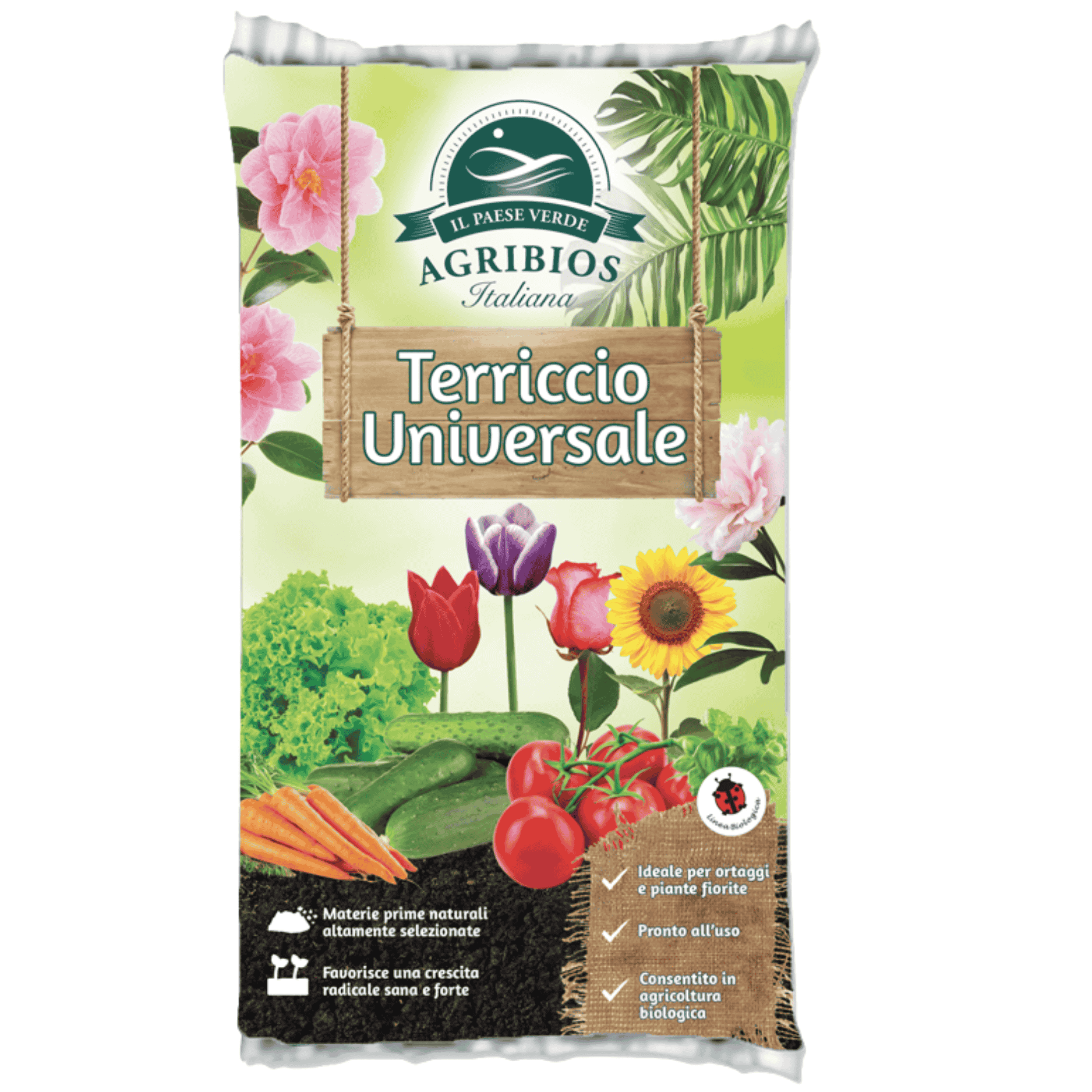 Terriccio Universale Il Paese Verde | Fertilità Naturale Per Piante E Ortaggi