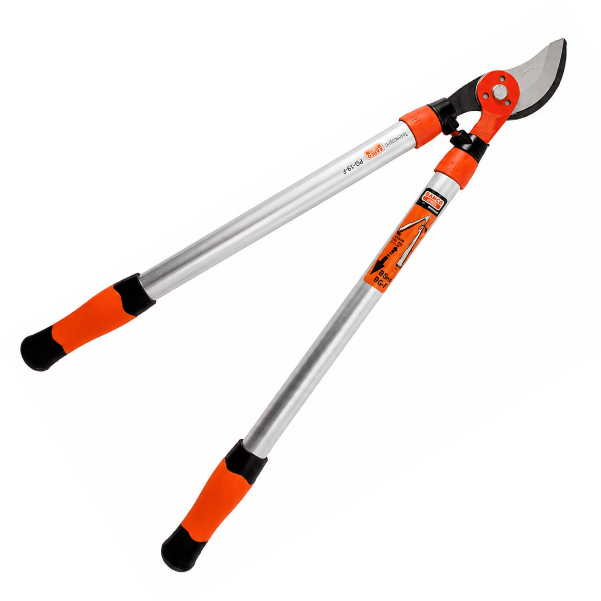 Troncarami telescopico Bahco PG-19-F | Taglio by-pass | Manici in alluminio 70-90 cm
