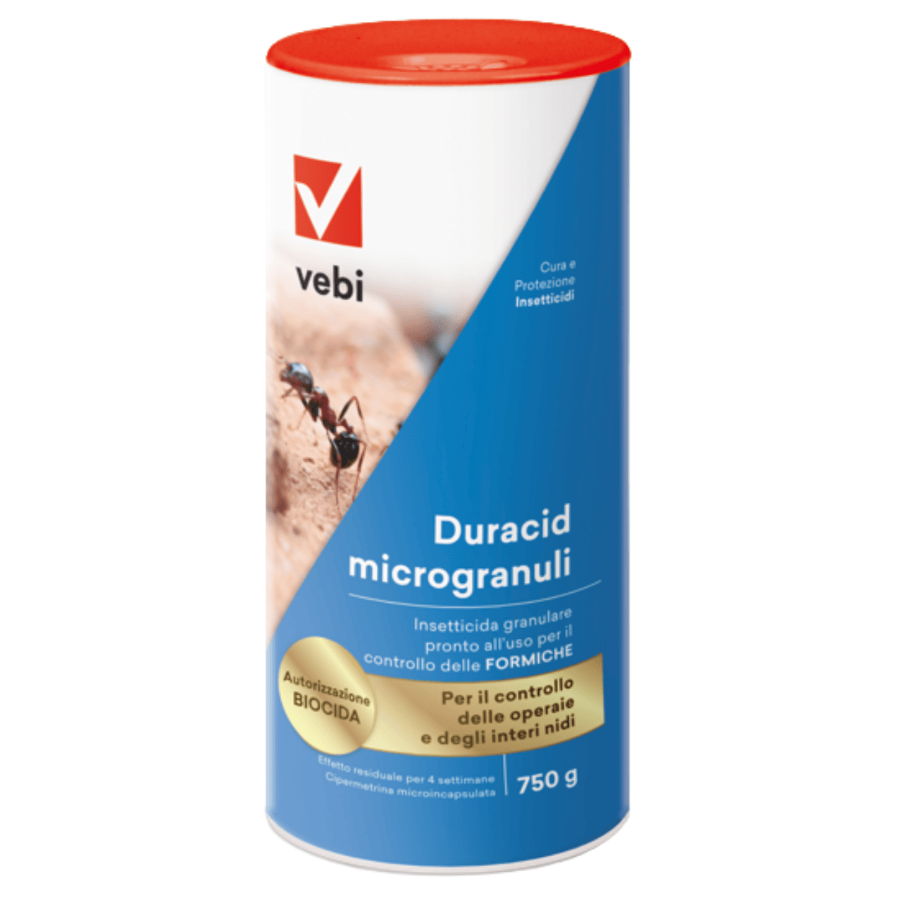 VEBI DURACID MICROGRANULI 750G INSETTICIDA FORMICHE POTENTE