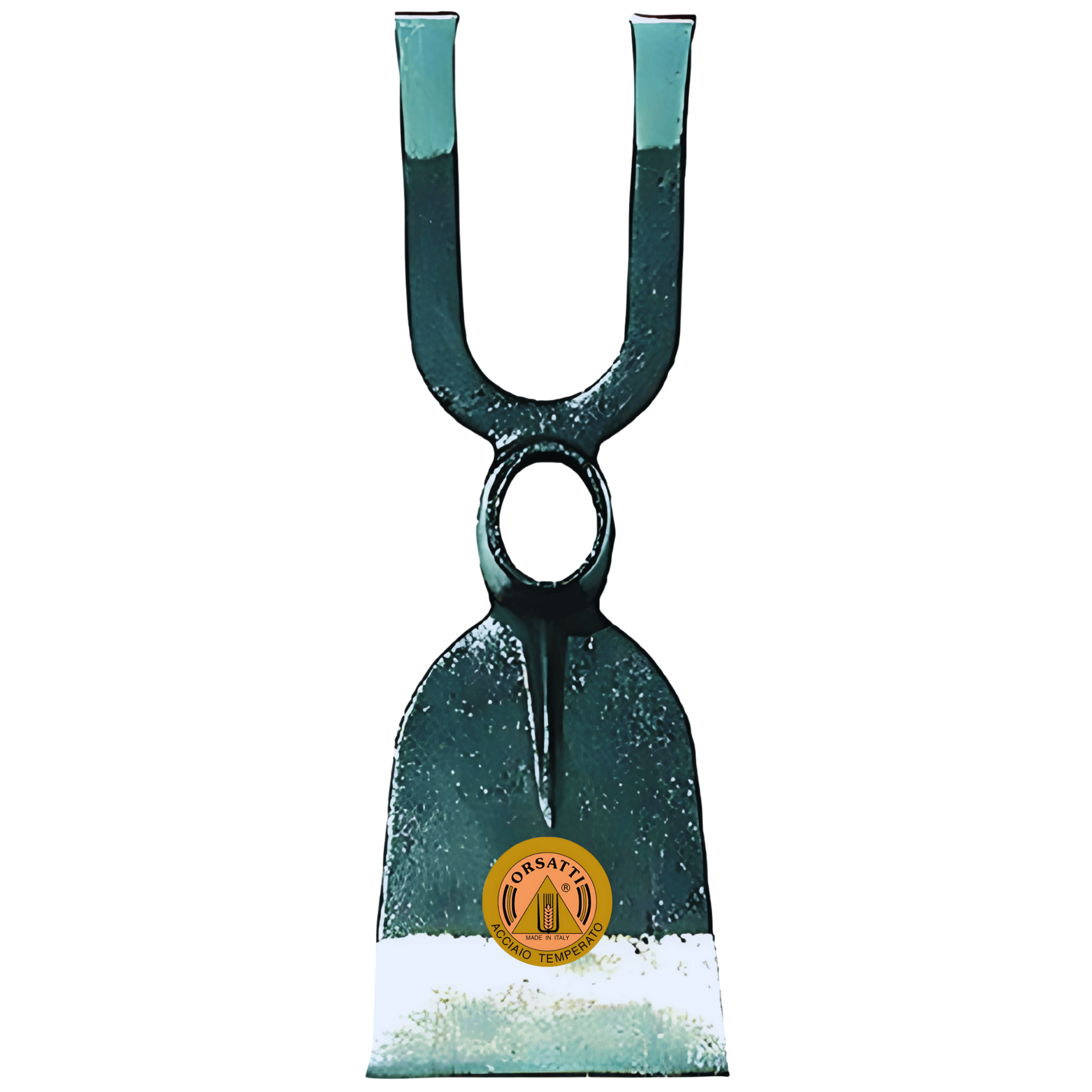 Zappetta Professionale Tipo “Guardiagrele” Orsatti | Acciaio Forgiato Temprato | Peso 1 Kg | Occhio Ovale