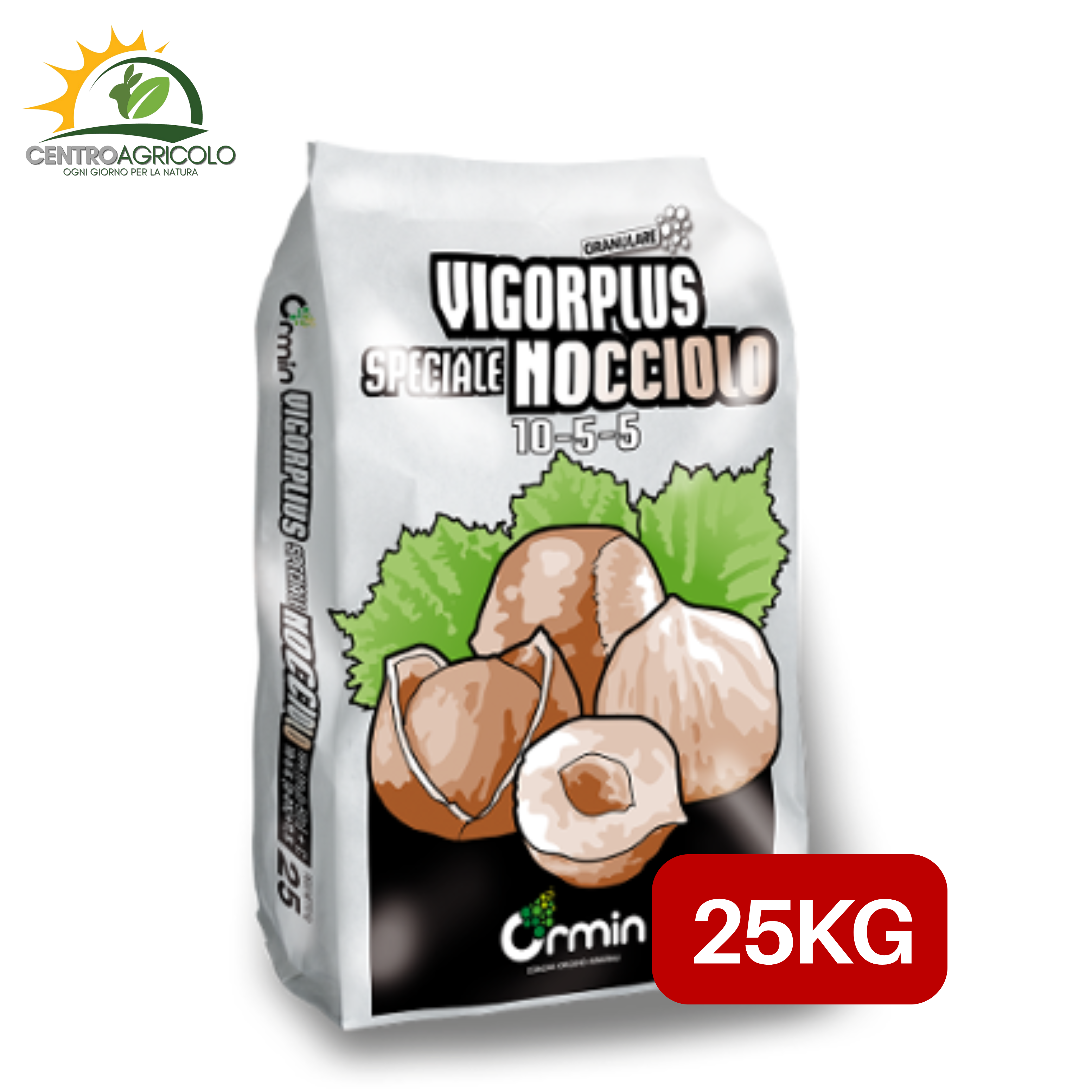 CONCIME ORMIN SPECIALE NOCCIOLO [10-5-5-] DA 25KG