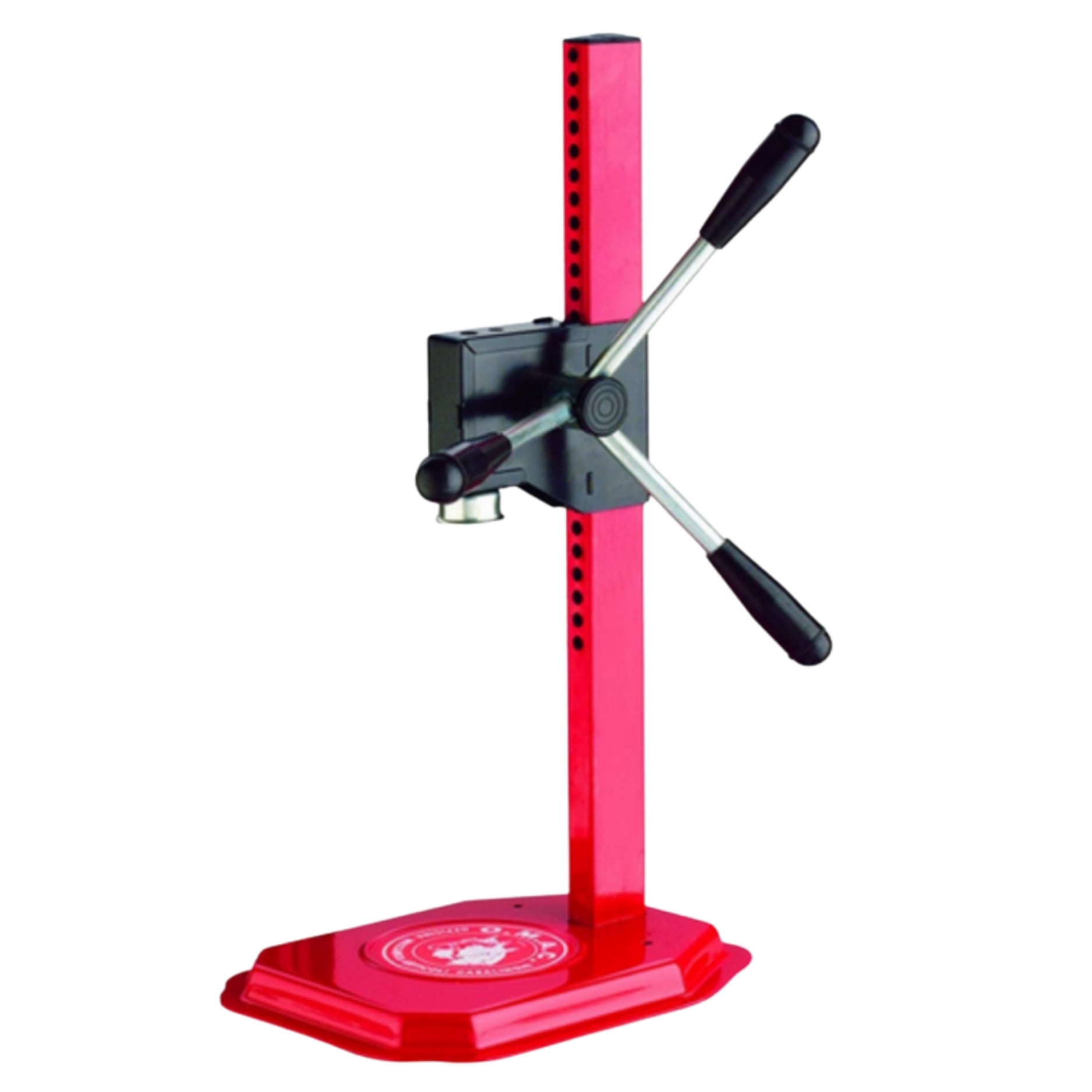 Omac Colonna Turabottiglie A Cremagliera | Tappatrice Professionale Doppia Sigillatura | 28-32 Mm